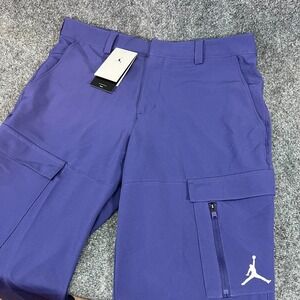 Nike Air Jordan Repel Golf Cargo Pants Slim Fit Purple DZ0542 Men's Sz 33x30 NWT